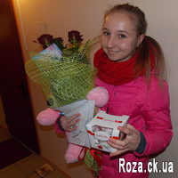 5 roses and Raffaello - Photo 1