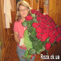 Large bouquet of roses in Cherkassy - Photo 1