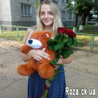 7 red roses - Photo 5