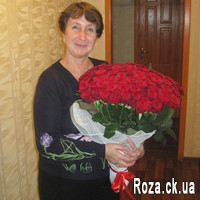 Big bouquet of 101 red roses 70-80 cm - Photo 2