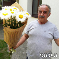 Bouquet of 11 chamomiles - Photo 1