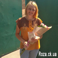 Bouquet of 7 roses - Photo 4