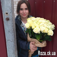 Bouquet of white roses - Photo 1