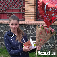 Bouquet of pink rose bush - Photo 1