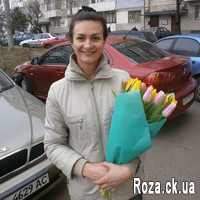 Wonderful bouquet of tulips - Photo 1