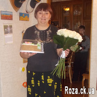 Exquisite bouquet of 17 white roses - Photo 1