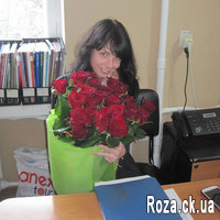 Beautiful bouquet of 25 red roses - Photo 1