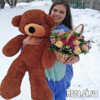 Купить большого мишку 1.2 м - Фото 1