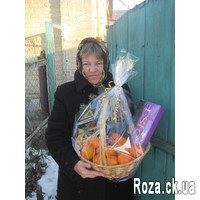 Gift basket with champagne - Photo 1