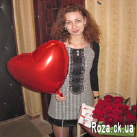 Heart of 25 red roses - Photo 1
