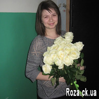A gorgeous bouquet of 21 white roses - Photo 3
