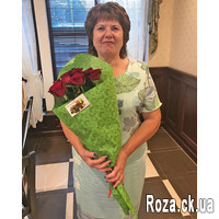 Wonderful bouquet of 11 red roses - Photo 12