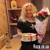 Multicolored bouquet of roses - Photo 2