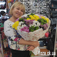Bouquet of chrysanthemums - Photo 1