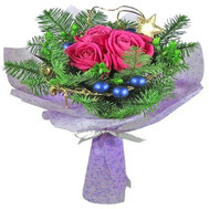 A small Christmas bouquet