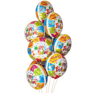 Foiled balls for Birthday