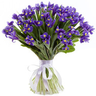 Bouquet of 51 irises
