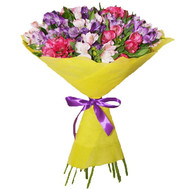 Bouquet of alstroemerias