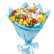Freesia in bouquet