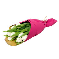 A small bouquet of tulips