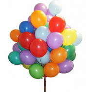 50 multi-colored balls