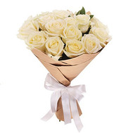 Bouquet of white roses