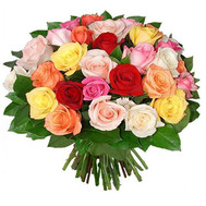 Bouquet of short roses