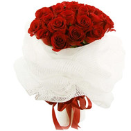 Bouquet of roses in original design
