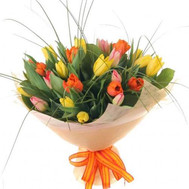 Bouquet of tulips in Cherkassy