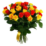 Bouquet of bright roses