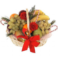 New Years basket in Cherkassy