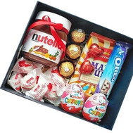 Box with sweet gifts