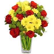 Juicy bouquet of flowers