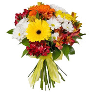 Amazing bouquet with gerberas