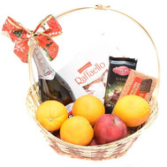 Gift basket with Asti Martini