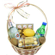 Martini and sprite basket