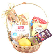 Basket of sweets for tea