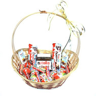 Kinder sweets basket