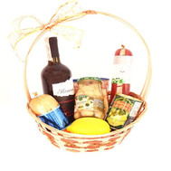 Gift basket with products
