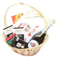 Champagne & Chocolate Gift Basket