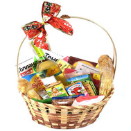 Cheese and Wine Gift Basket