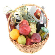 Grocery gift basket for women
