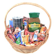 Sweet basket as a gift