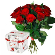 17 roses and Raffaello