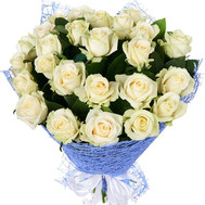 Bouquet of white roses