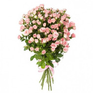 Bouquet of rose bush roses