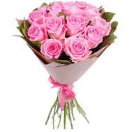 Bouquet of pink roses