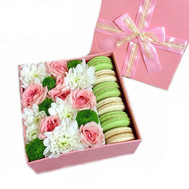Flowers and cakes