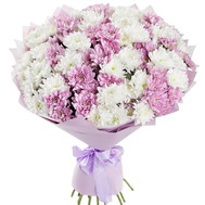 Beautiful bouquet of chrysanthemums