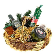 Basket for the New Years table